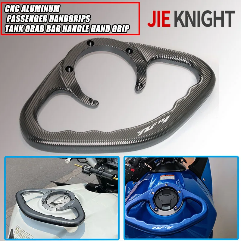 Empuñaduras de pasajero CNC para motocicleta R1, R1M, R1S, YZF-R1, 1998-2018