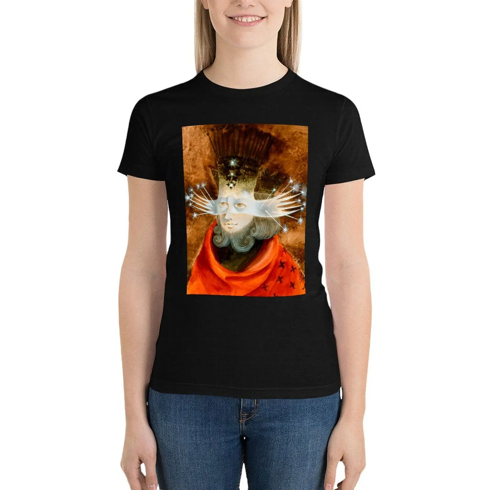 

The King, by Remedios Varo T-Shirt aesthetic clothes tees t-shirt dress for Women graphic