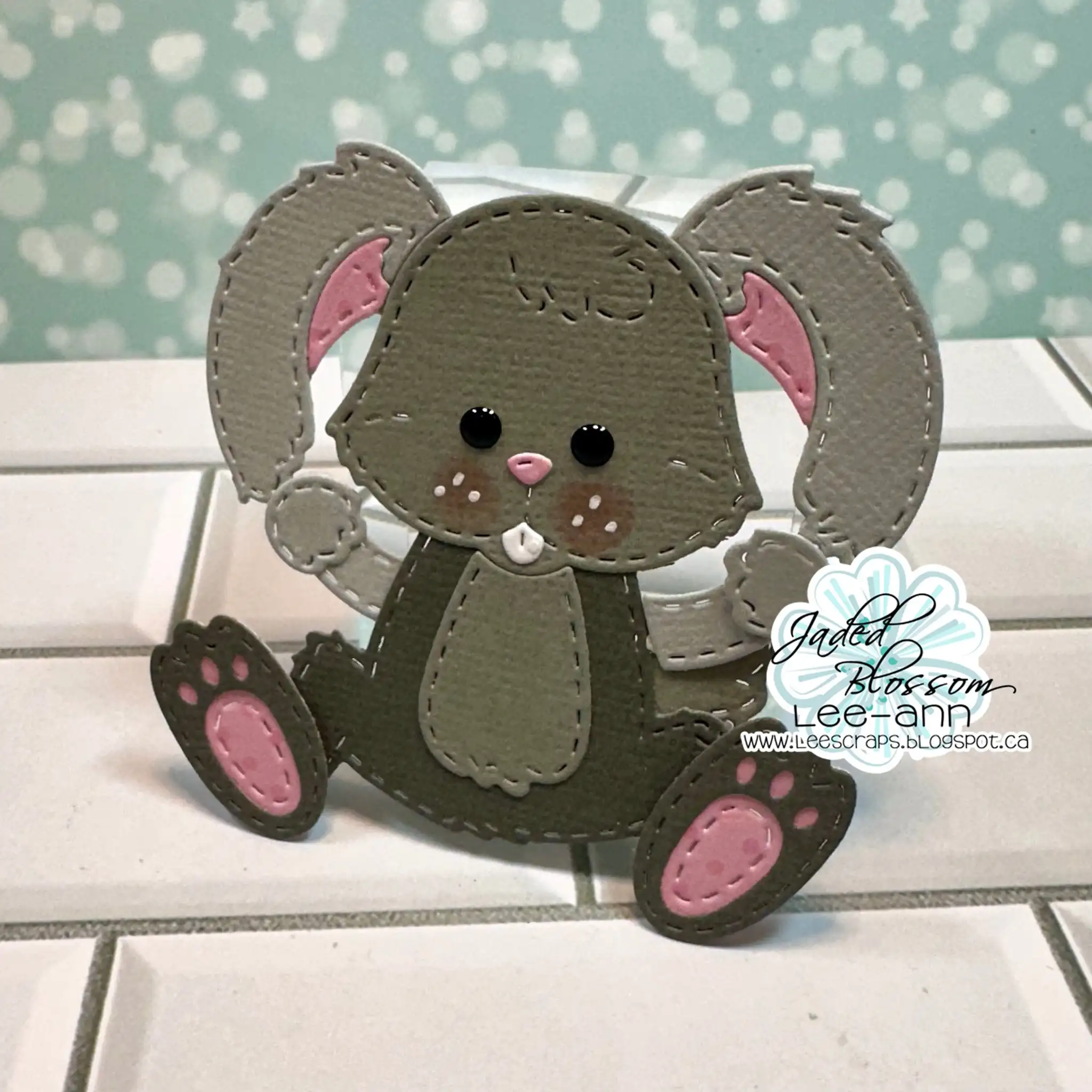 Bunny Gnome Friend Faces Collection Metal Cutting Dies Clear Stamps DIY Making Card Scrapbook Embossed Paper Album Craft Supplie