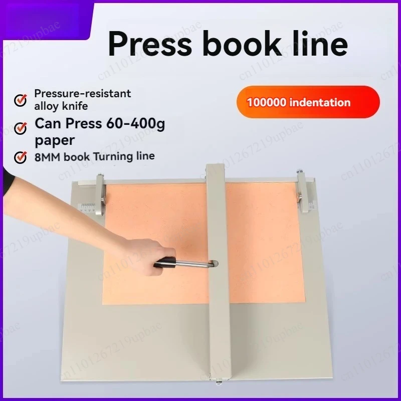 460mm Manual Creasing Machine A3 A4 Paper Folding Creaser for Business Card Photo Greeting Card