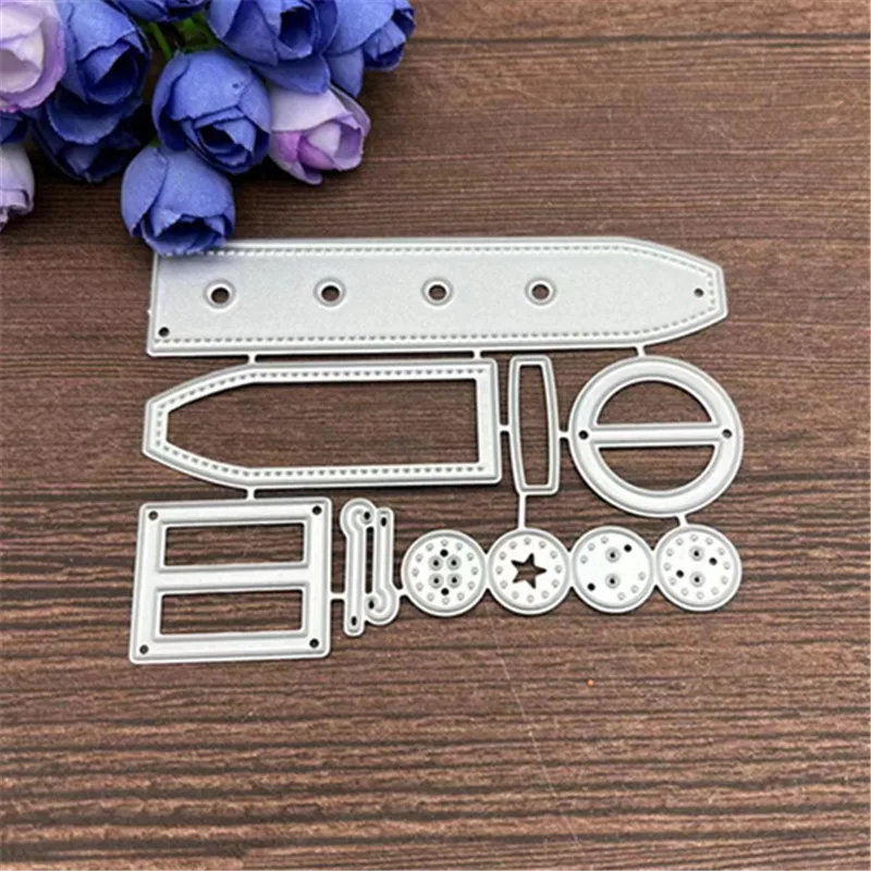 Belt and Buckle diy Metal Cutting Dies Stencils For DIY Scrapbooking Decorative Embossing Handcraft Template