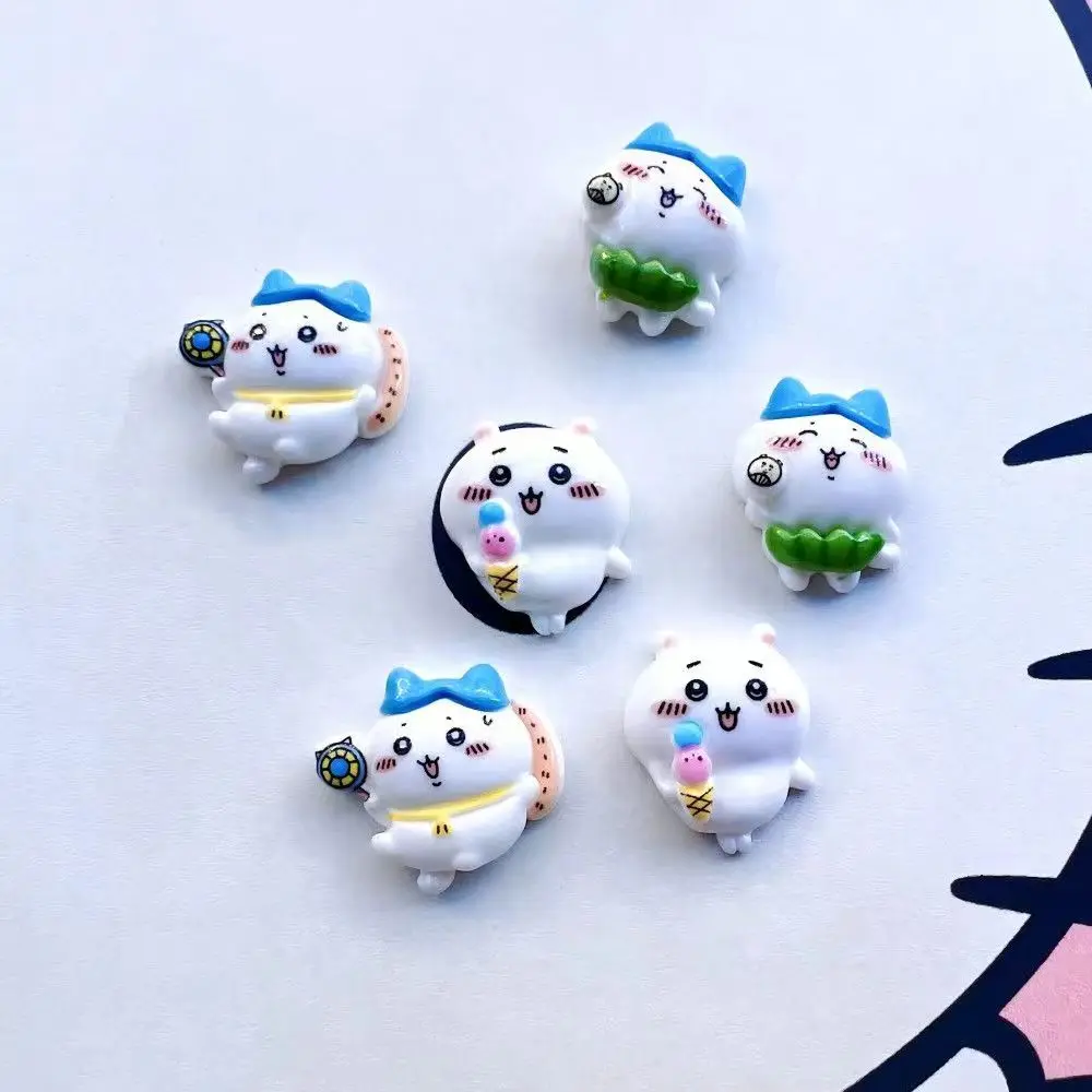 Cartoon Niedliche Yiji DIY Kleber-Harz Schmuckzubehör Handyhülle Schlüssel Haarspange Stirnband Accessoires Hachiware USAGI – Detail 3