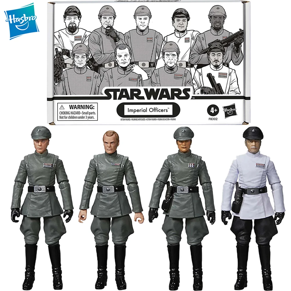 

[В наличии] Оригинальная Hasbro Star Wars The Vintage Collection Имперские офицеры, 6 упаковок, 3,75-дюймовая экшн-фигурка, модель игрушки F8302