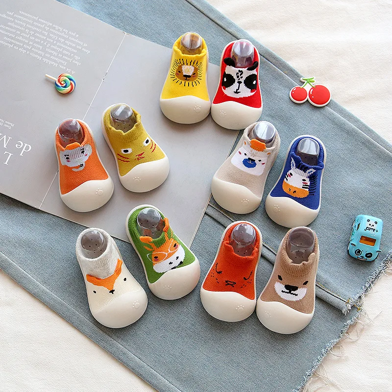 Baby Daily Walking Casual Shoe 2026 Four Season Child Thin Style Comforta Home Floor Shoe Suitable Child Walking Cotton Shoe