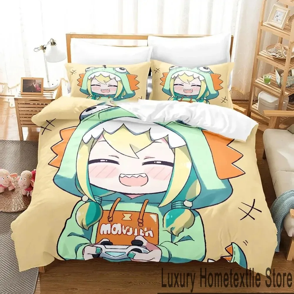 

Amano Pikamee Anime Bedding Set Boys Girls Twin Queen King Size Duvet Cover Pillowcase Bed boys Adult Home Textileextile