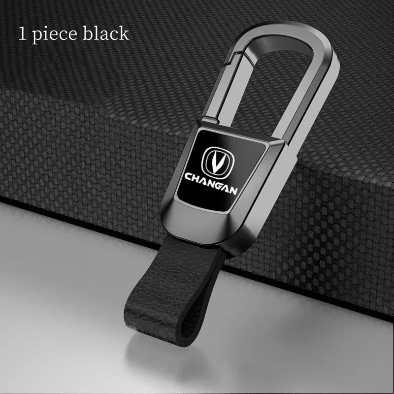 

motorcycle keychain Alloy Key chain leather key ring for changan CS75 PLUS CS95 CS35 alsvin CS15 CS55 Eado