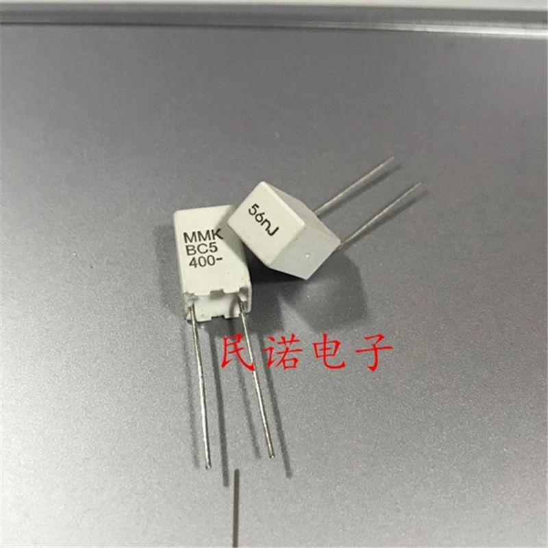 200PCS/400V 0.056uf 563J 56NF thin film correction capacitor with a pin distance of 5mm