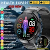 2025New 건강 전문가 스마트 워치 혈압 혈액 지질 요산 ECG+PPG 체온 블루투스 통화 건강 Smartwatch 1