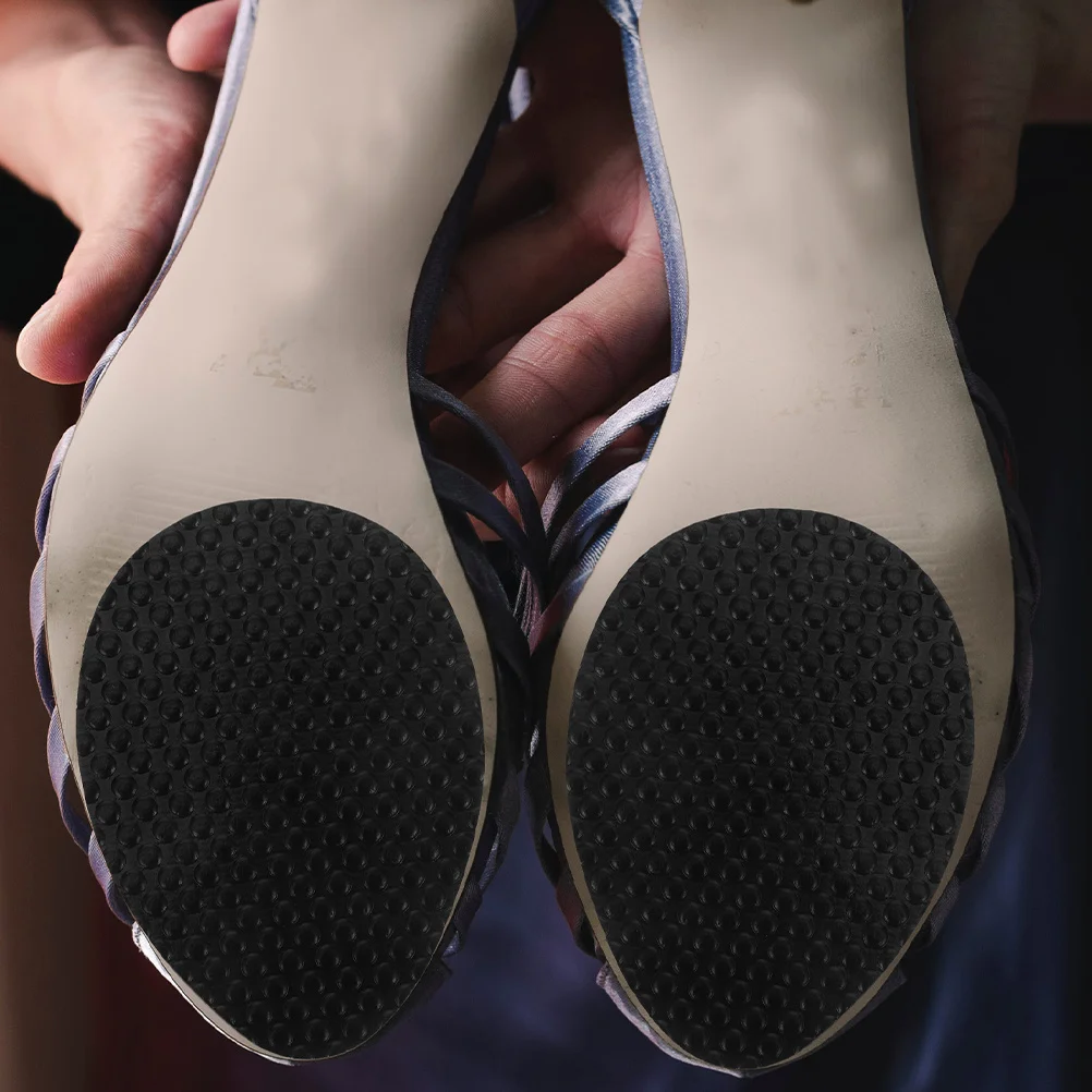 

6Pairs Non-Slip Shoe Sole Pads High-Heel Protective Pads Easy to Cut Adhesive Grips for Shoes Comfortable