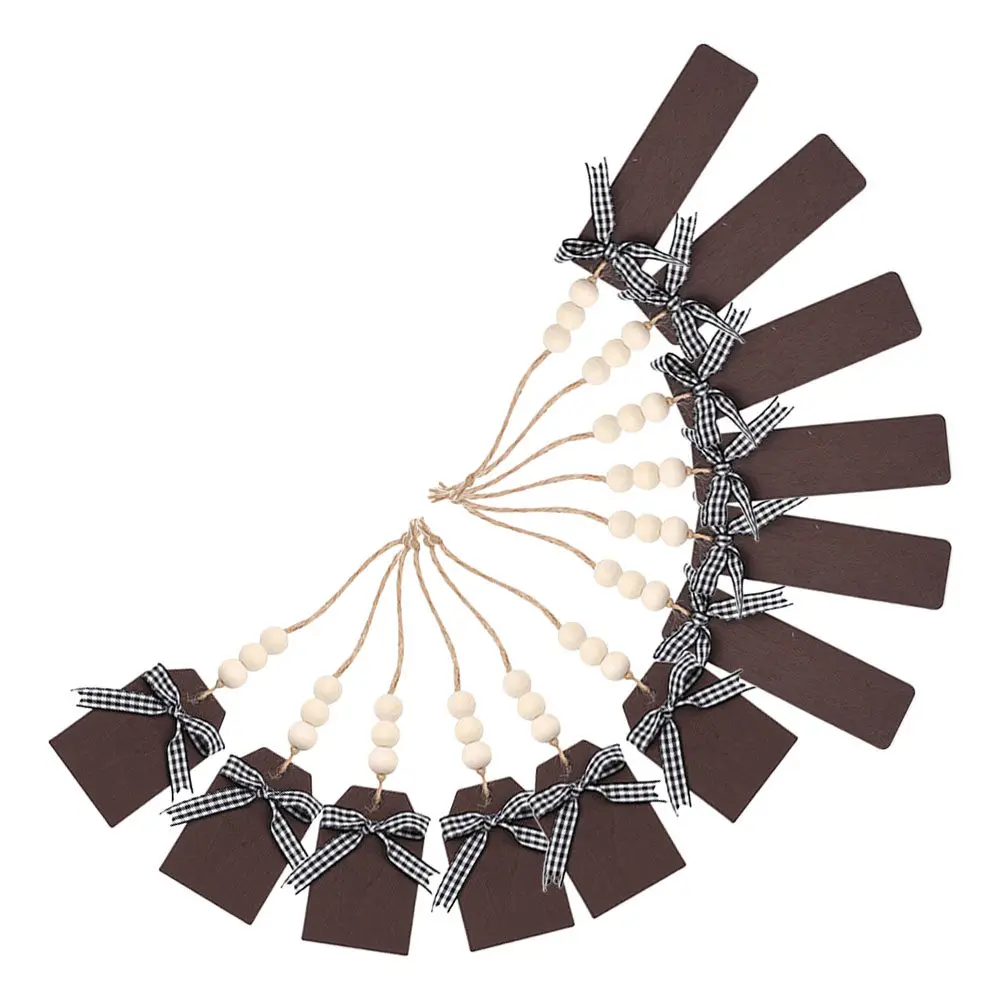 

12 шт. Новые деревянные заготовки для елочных украшений, легкие деревянные бирки для подарков, DIY-этикетки для праздничного декора