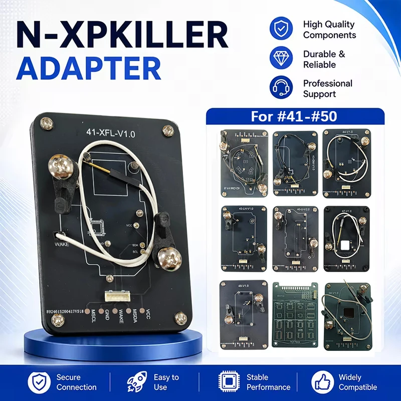 CNP259 Compatible N-xpkiller Device #41-#50 Solider Free Adapter Based NCF Key Chip Programming Adapter For Hyundai For GMC