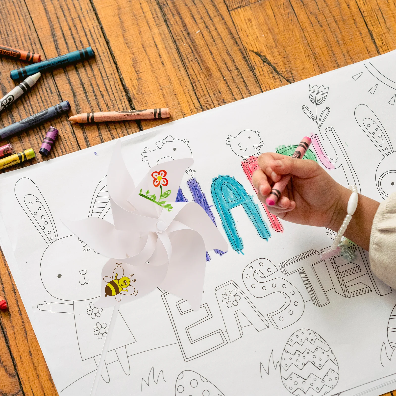 10 قطعة طاحونة ورقية جرافيتي لتقوم بها بنفسك رسم Pinwheels للأطفال نشاط اللوحة الفارغة تحسين إدراك اللون الإبداعي