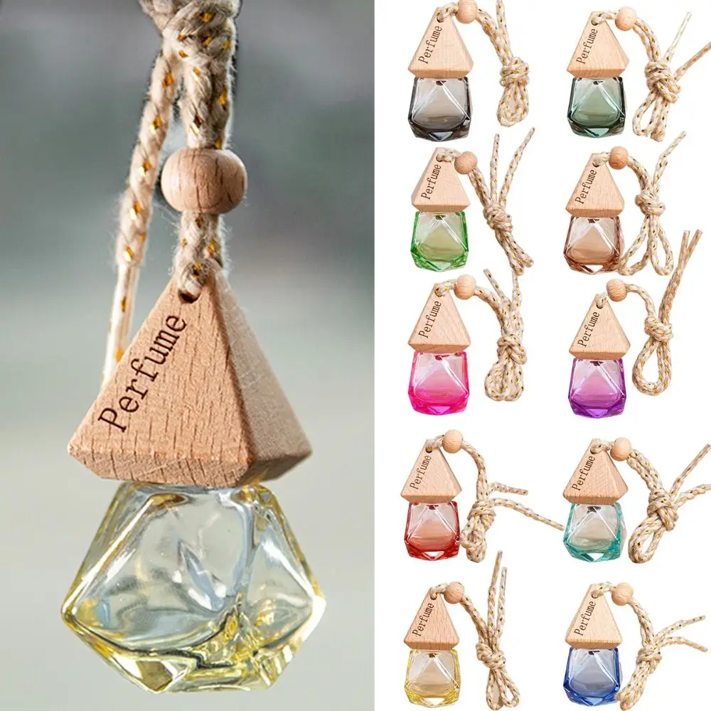 Mini Hanging Car Perfume Bottle 8ml Car Diffuser Bottle Car Air Freshener Bottle for For Car Home Boat Caravan Truck Decor