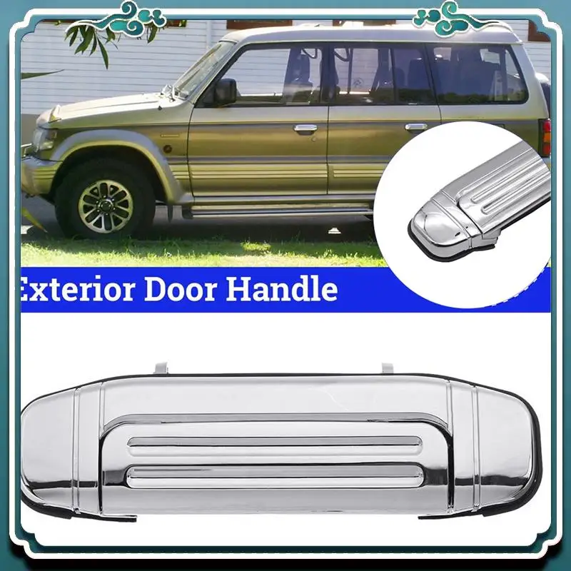 

Premium MR156875 Front Left Side Car Outer Exterior Door Handles Silver Parts For Mitsubishi Montero Pajero V31 V32 V33 V46 1997