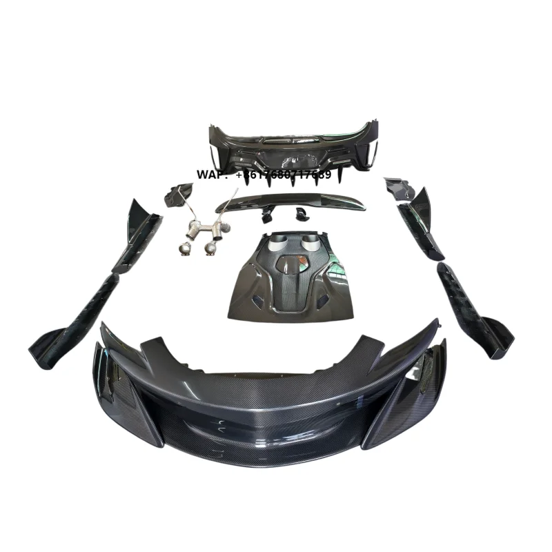 Upgraded 600LT Style Carbon Fiber Body Kit for McLaren 540C 570S, Popular Best-selling Car Lightweight Upgrade Kit