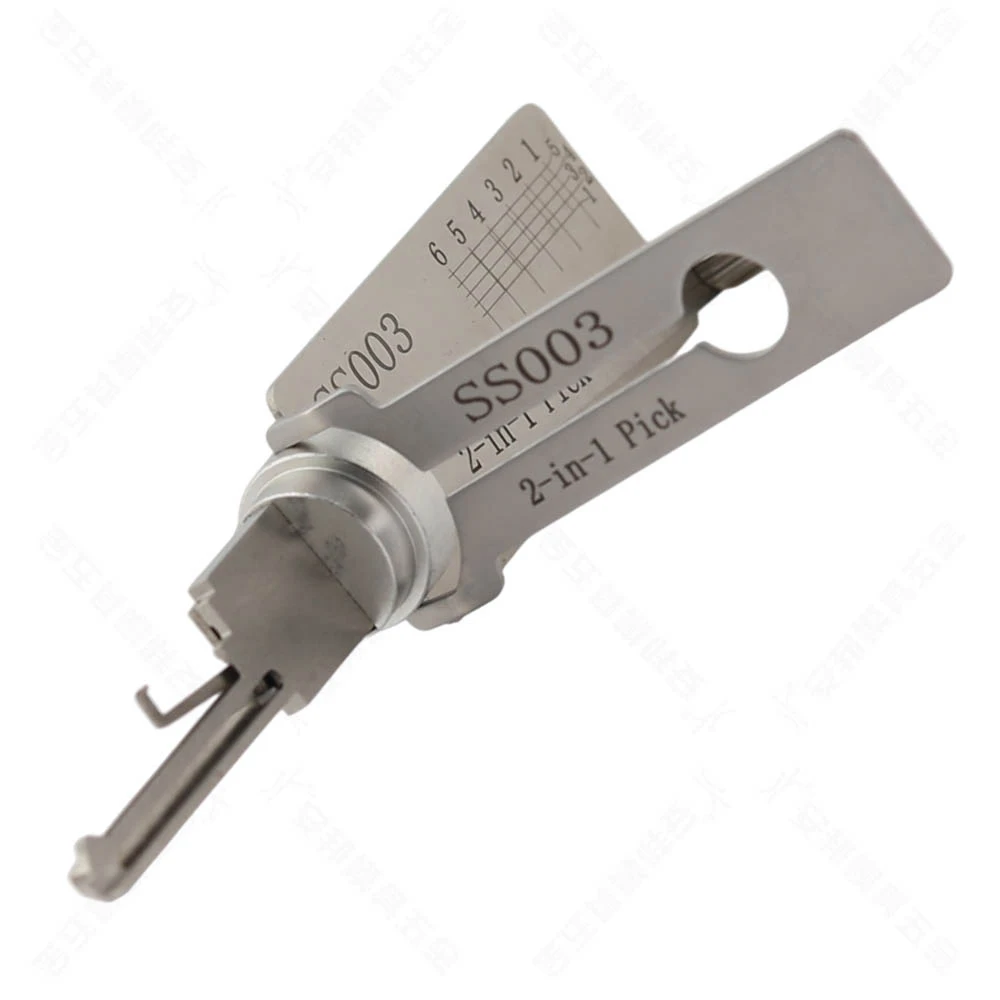 SS001 SS002 SS003 SS004 SS005 HOT sale Locksmith Tools for Door Lock Repair Tools ,Home Kit for Lock Lishi 2 IN 1 Door LockTools