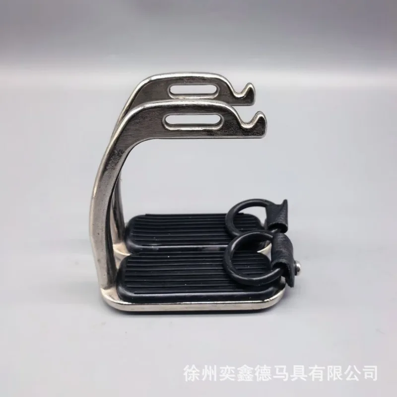 Safety Stirrup for Horse Saddle, Electroplated Metal Horse Stirrup, Equestrian Riding Foot Rest