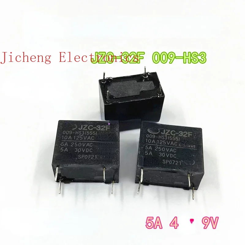 2PCS JZC-32F 009-HS3 5A 4JZC-32F 012-HS