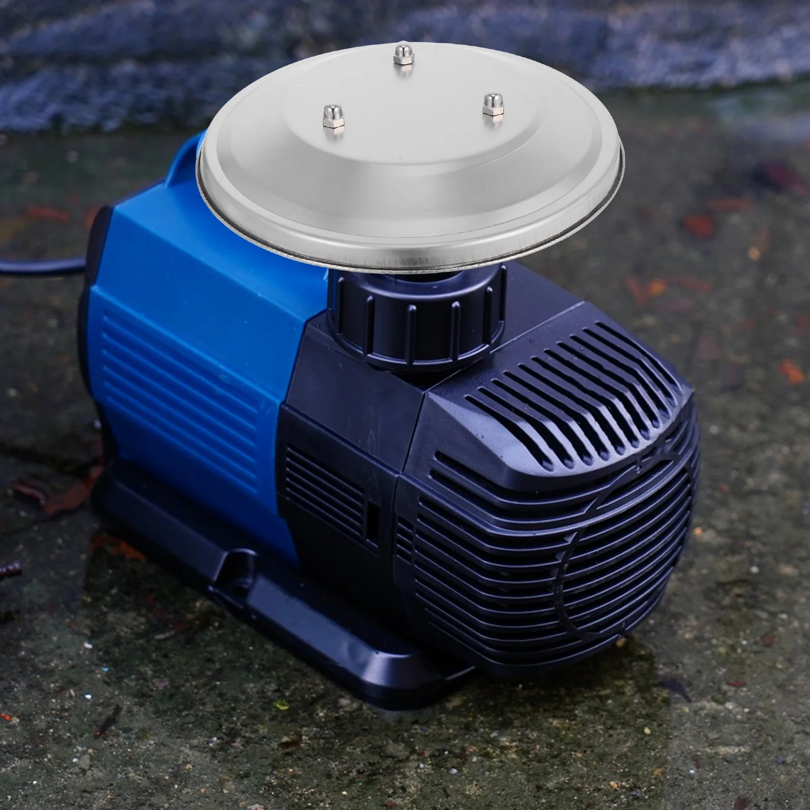 

Vertical Motor Rain Cover Outdoor Waterproof Durable Protector Pump Sun Shield Easy Install Adjustable Cords Portable Outdoor