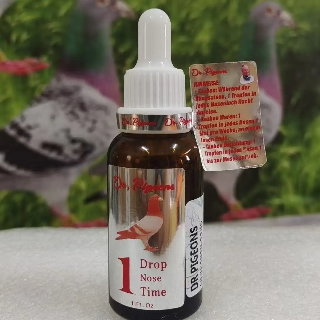 30ml Breeding Pigeon Liquid, Clear Respiratory Support, Stress Recovery, Energy & Power Enhancer