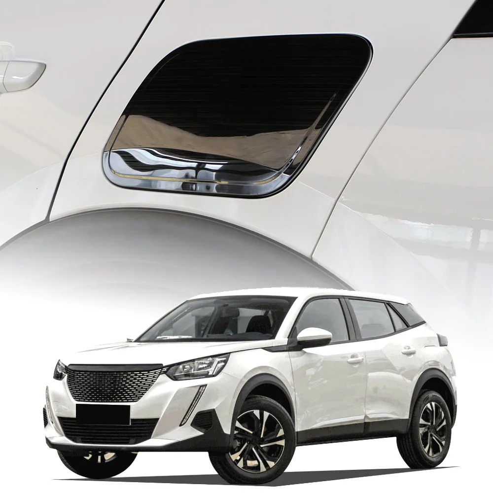 

Для Peugeot 2008 2019-2023 E2008 2020-2022 наклейка на крышку топливного бака, декоративная накладка, крышка бензобака, аксессуары для стайлинга