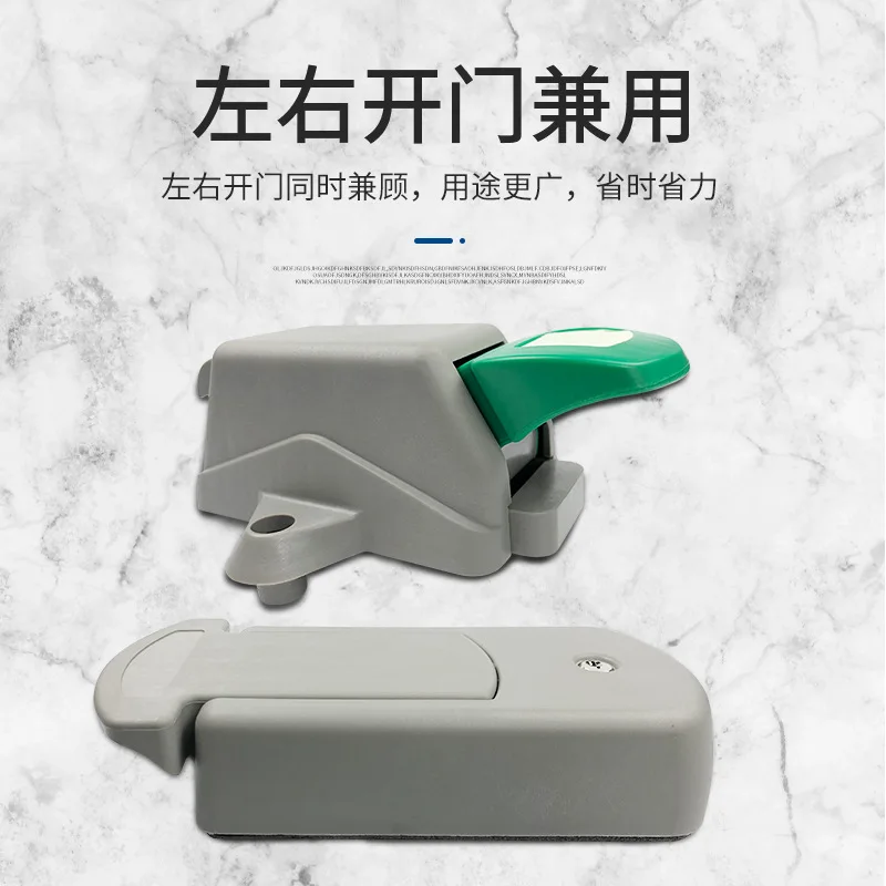 Semi-buried Door Safety Lock YL-4100 Lock Buckle High-density ABS Material Door Handle Sliding
