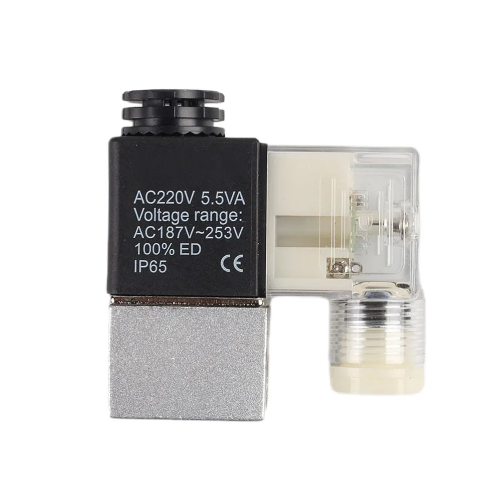 Check Valve Pneumatic System Wide Pressure Range Coil Voltage Options Coil Voltage Options Optimal Pressure Range