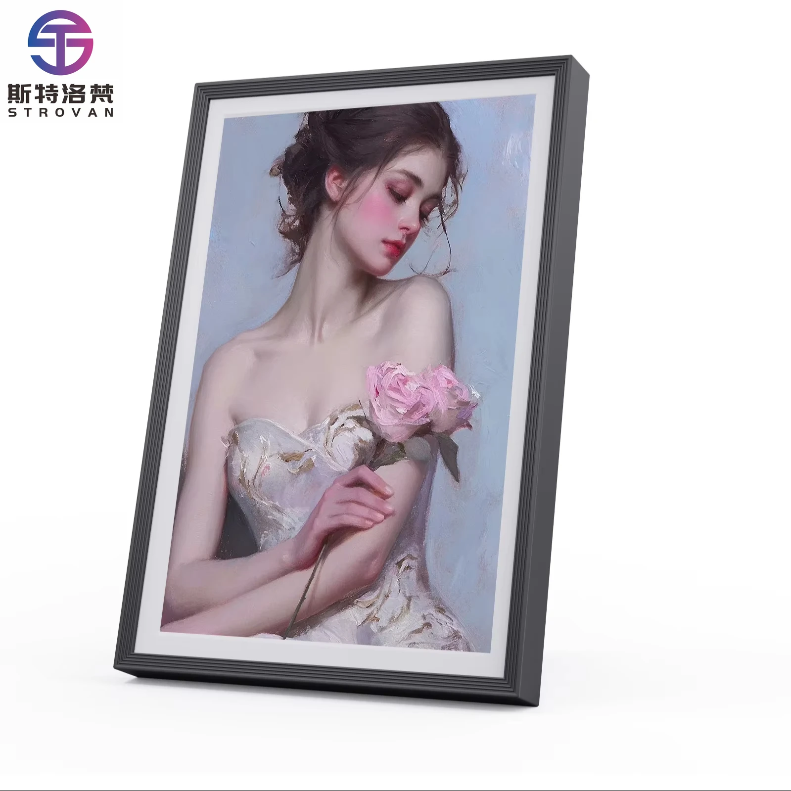 

Innovative 10.1'' Digital Picture Frame High-Resolution Screen Wifi-Connectivity APP Portable Family-Friendly Smart