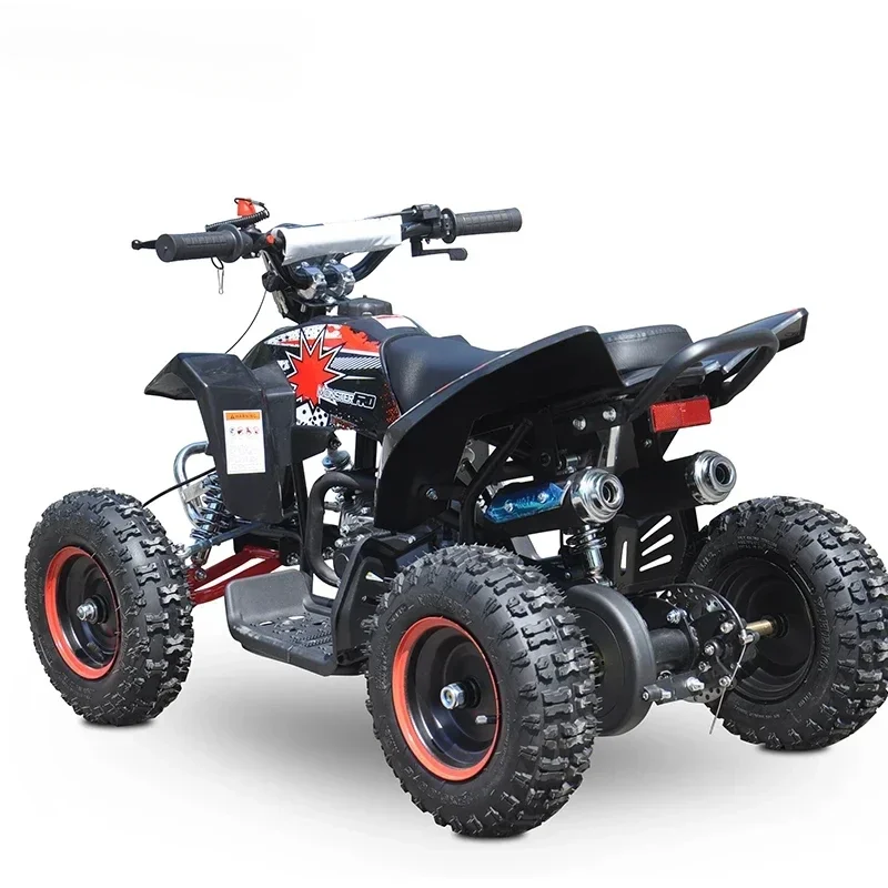 ATV 49Cc 2WD 공냉식 쿼드 바이크(2 스트로크 4 휠러 오프로드 버기 포함) 체인 드라이브 포함 어린이를 위한 자동 전기 시작