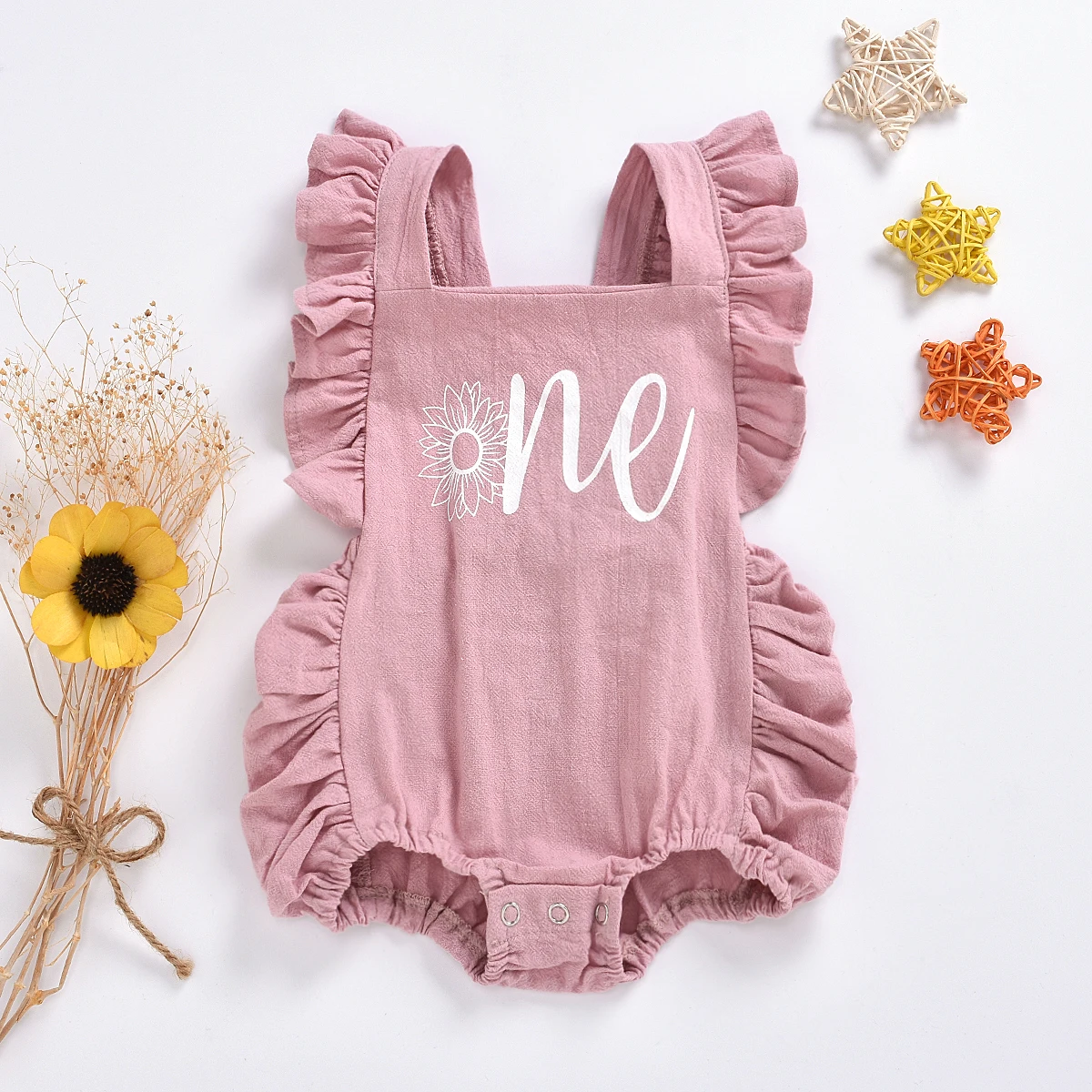 Summer girlsone camisole ruffle pink cute fashion triangle haori