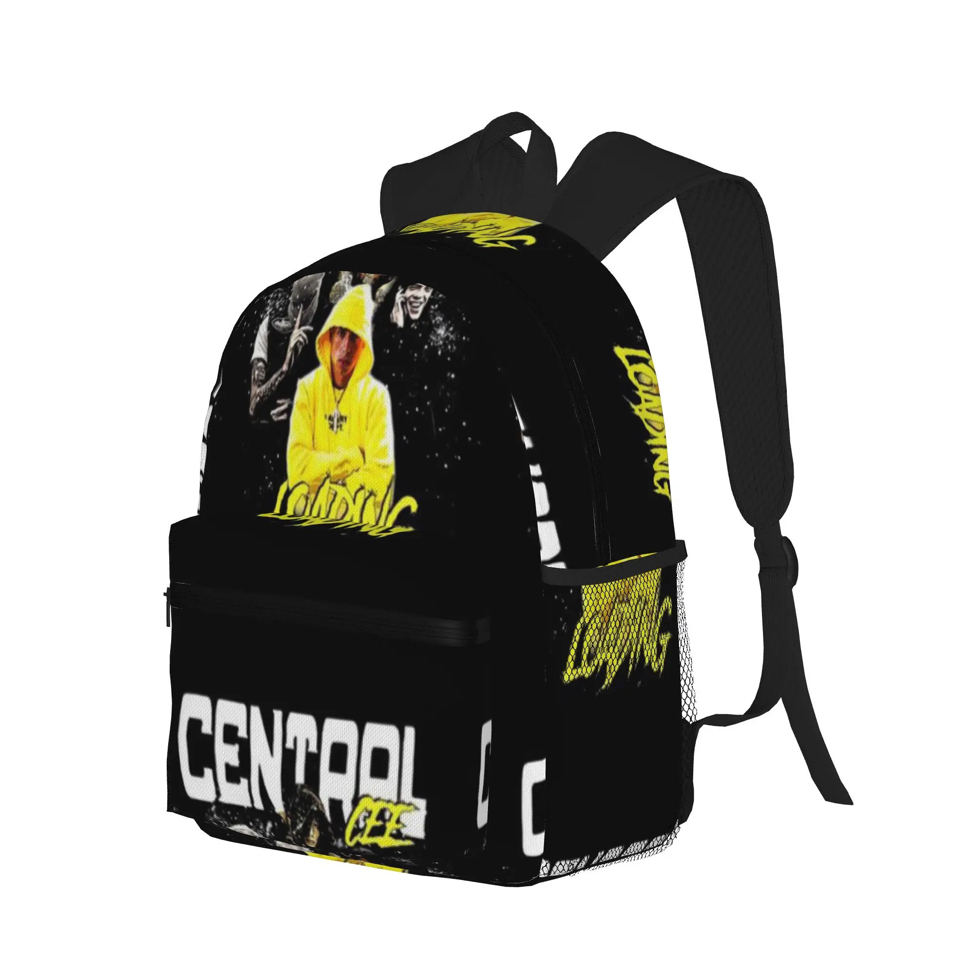 Central Cee Money Brick Print Tshirt  Casual Backpack for Students and Adults Student