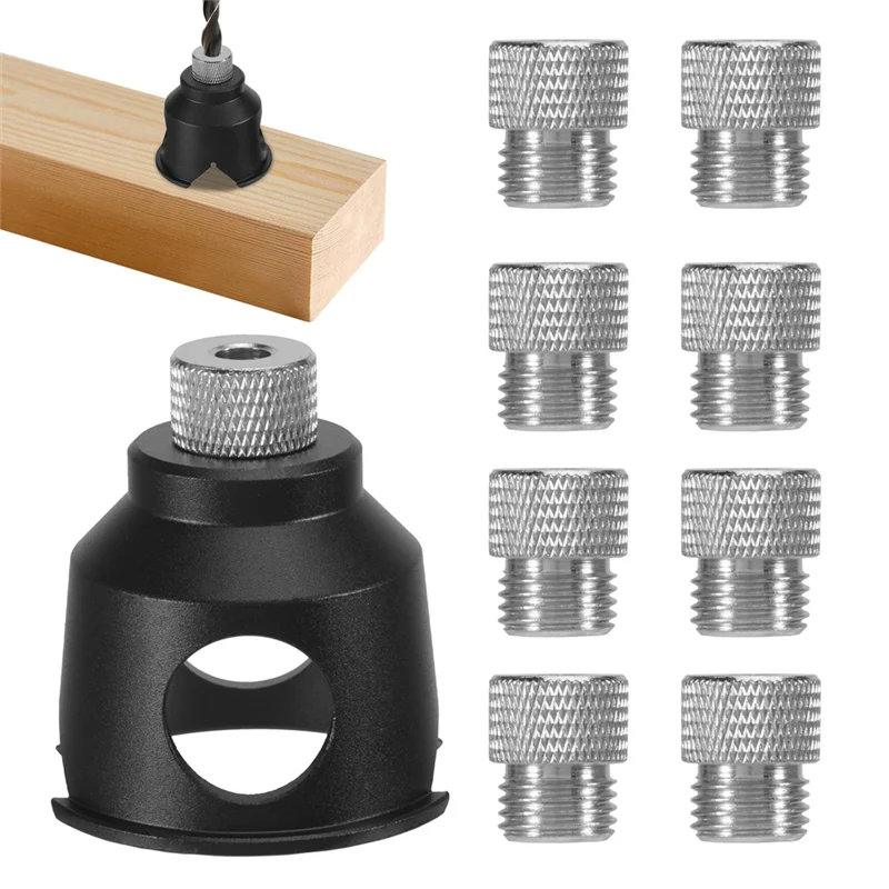 أداة مساعدة حفر النجارة من AWAH، قالب الحفر، دليل الحفر العمودي، محدد موقع ثقب الحفر #1