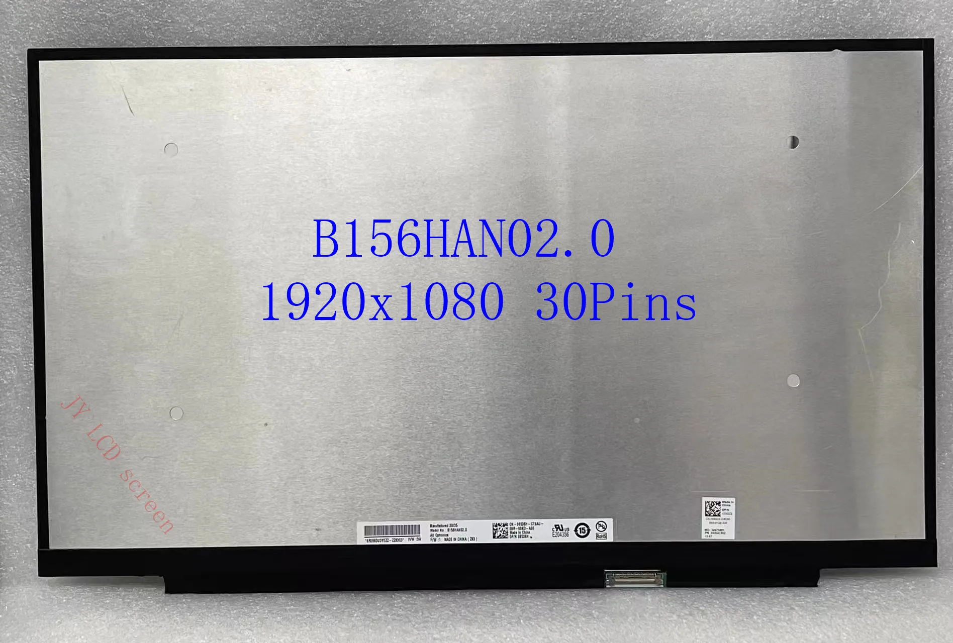 

B156HAN02.0 15.6 Inch IPS Laptop LCD Screen Display Matrix Replacement Panel 1920x1080 FHD 30Pins