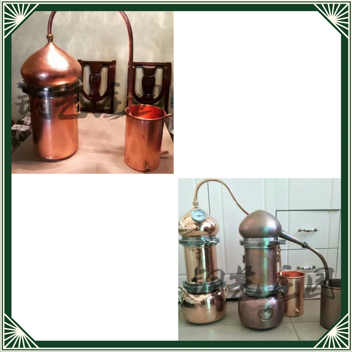 Suitable for Full Copper Distiller Hydrosol Machine Chuck Disc Clamp Seal forDistillation Home Brewing DIY Essential