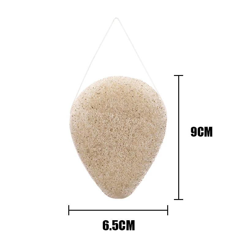 Walnut Konjac Facial Sponge For Deep Cleansing And Gentle Exfoliation Soft Skin Care Puff