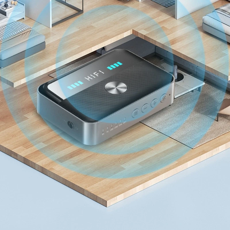 Ricevitore musicale compatibile con a batteria lunga, supporta più formati