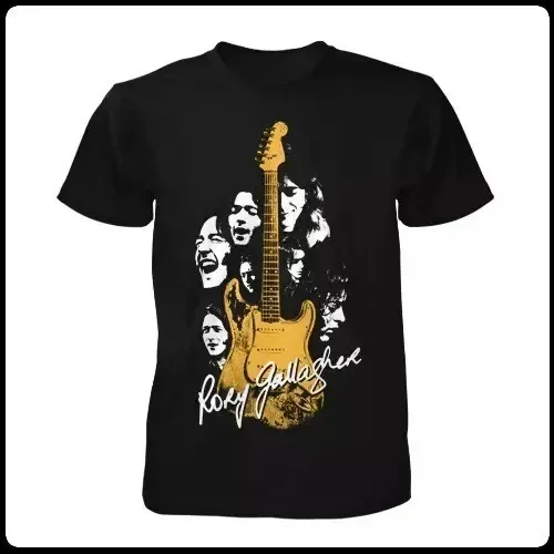 Rory Gallagher Guitar TShirt Unisex Tee All Size S2345XL