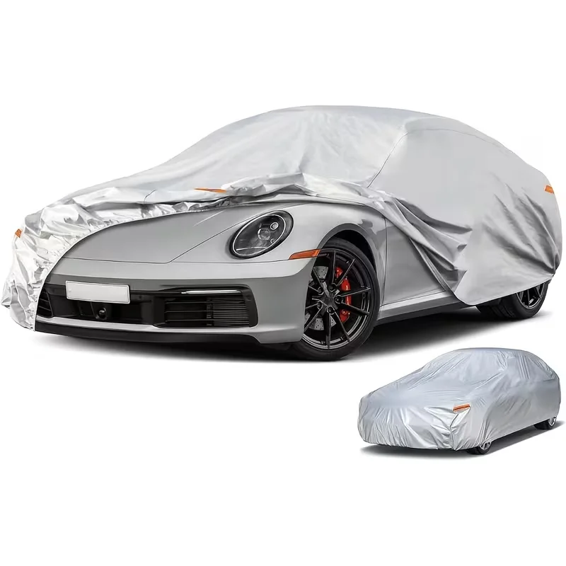 Multi-layer Car Waterproof All-Weather Car Cover, Fully Covers the Vehicle Outdoors, Protecting from Rain, Sun and UV Rays