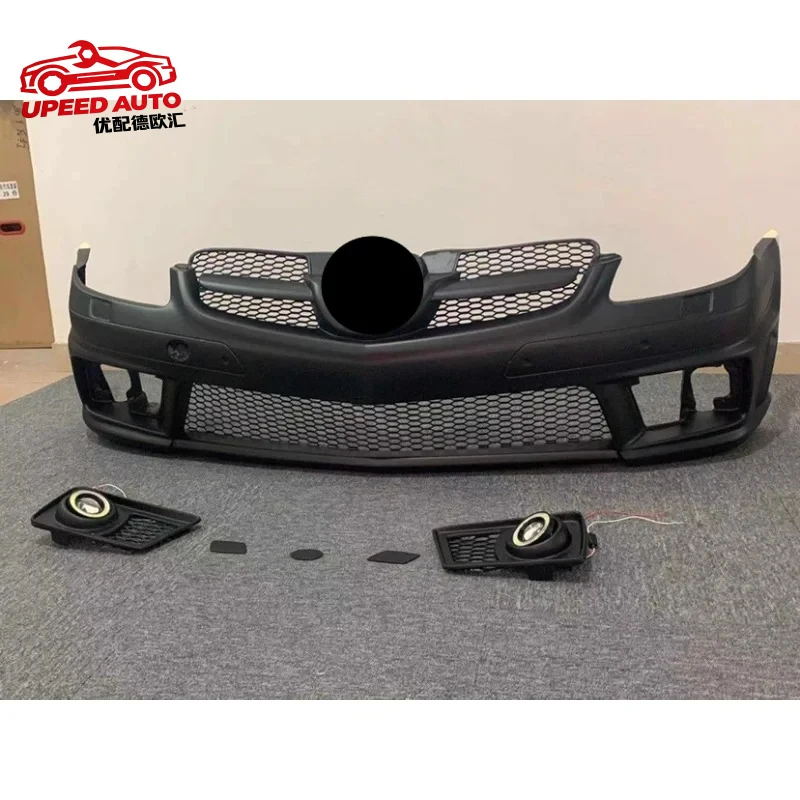 Suitable for Front Bumper Mercedes Benz SLK350 200 280 300 R171 2004-2010 Modified AMG Car Body Kit Surround