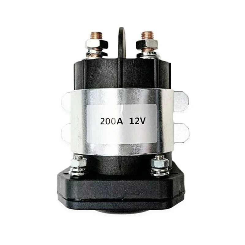 

12V Solenoid 4 Terminal Parts 200 Amp For Trombetta 114-1211-010, 114-1211-020 For Various Starter