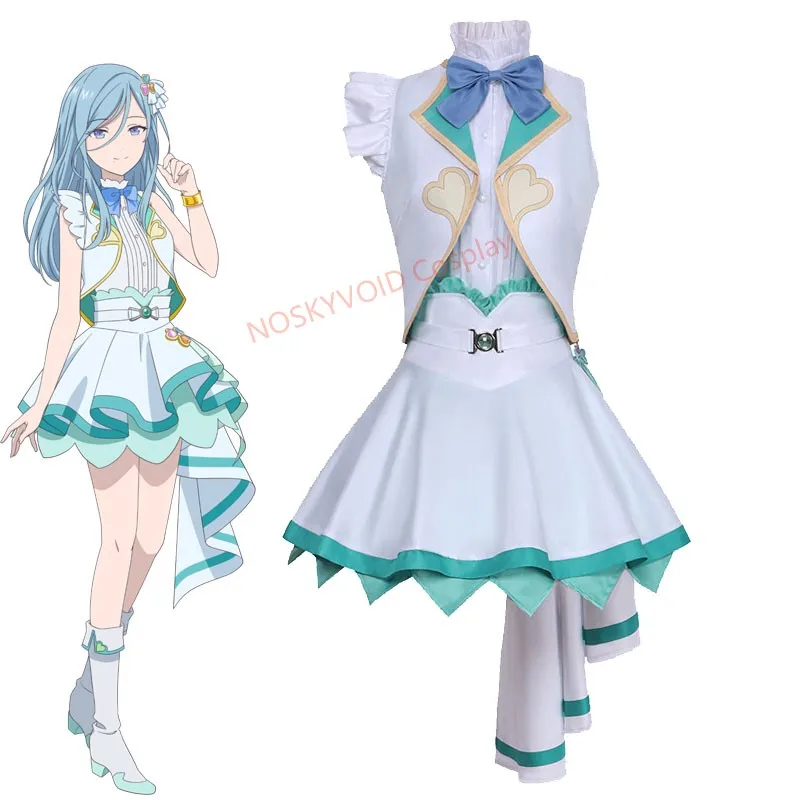 2025 PRSK Hinomori Shizuku Cosplay Costume Kowareta Sekai To Utaenai Miku More More Jump Shizuku JK Uniform Miku:Colorful Stage!