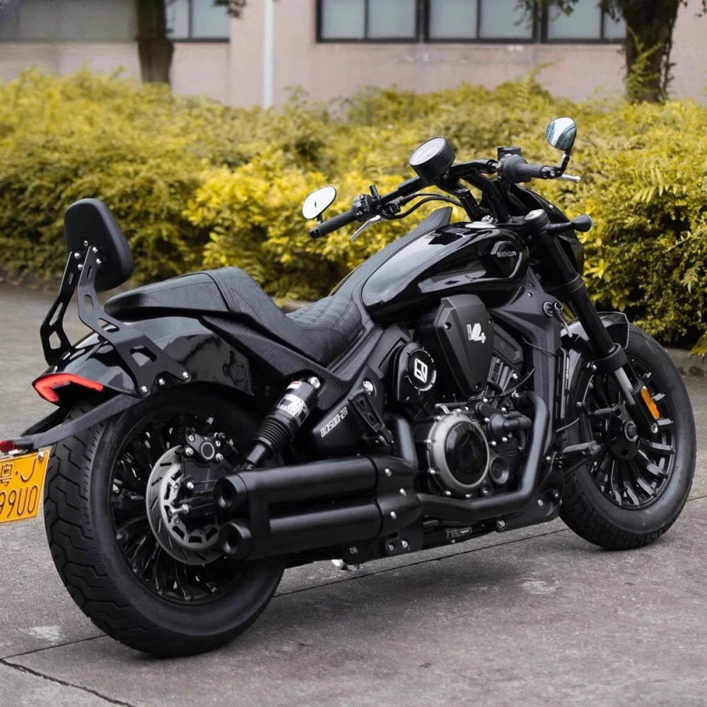 For Benda DARK FLAG 500 modified Harley-style handlebars, bold handlebars, high-strength rearward-leaning handlebars