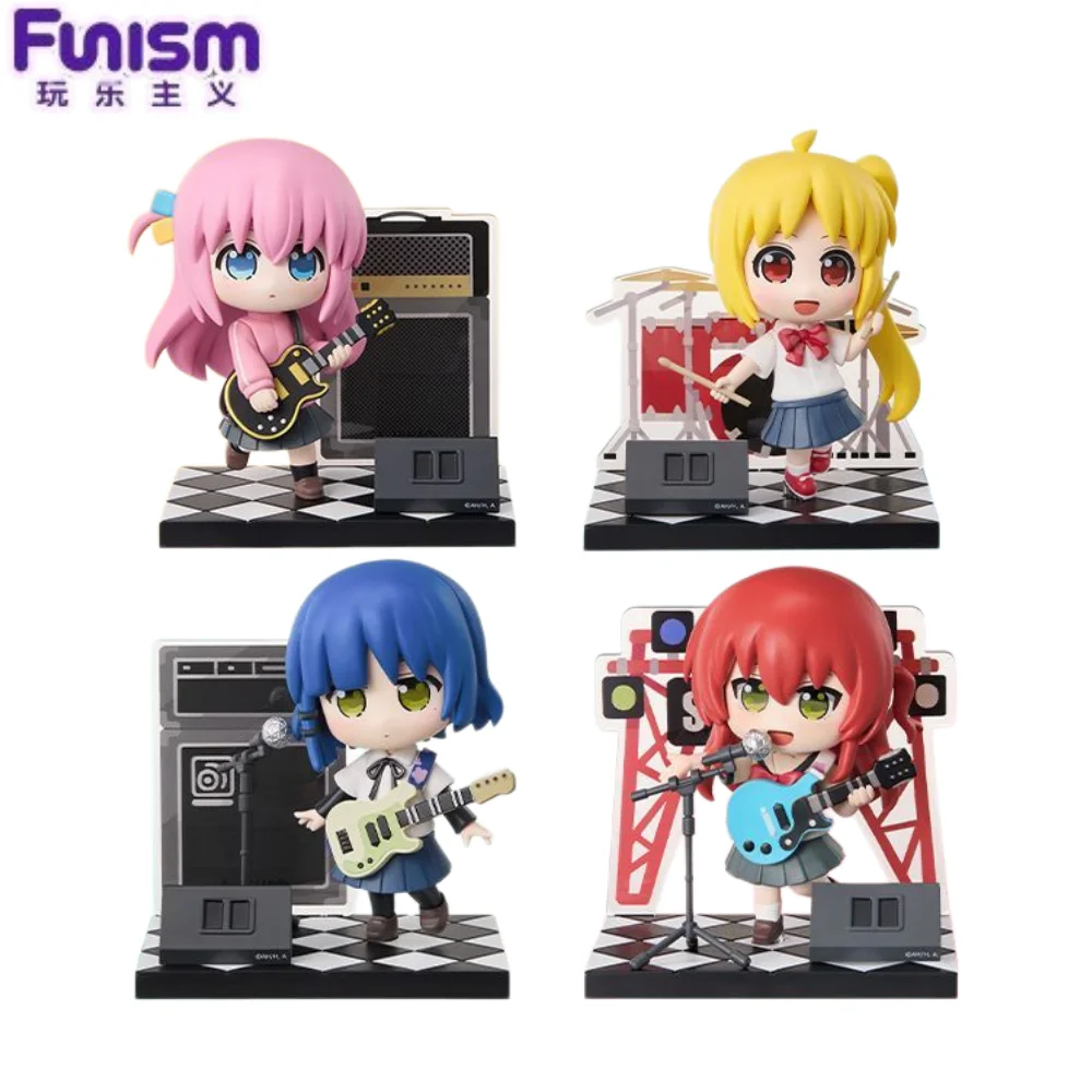 Funism Bocchi The Rock! Theater-Compilation Blind Box Figurine Hitori Gotoh Nijika Ryo Anime Sammlerfigur für Sammler