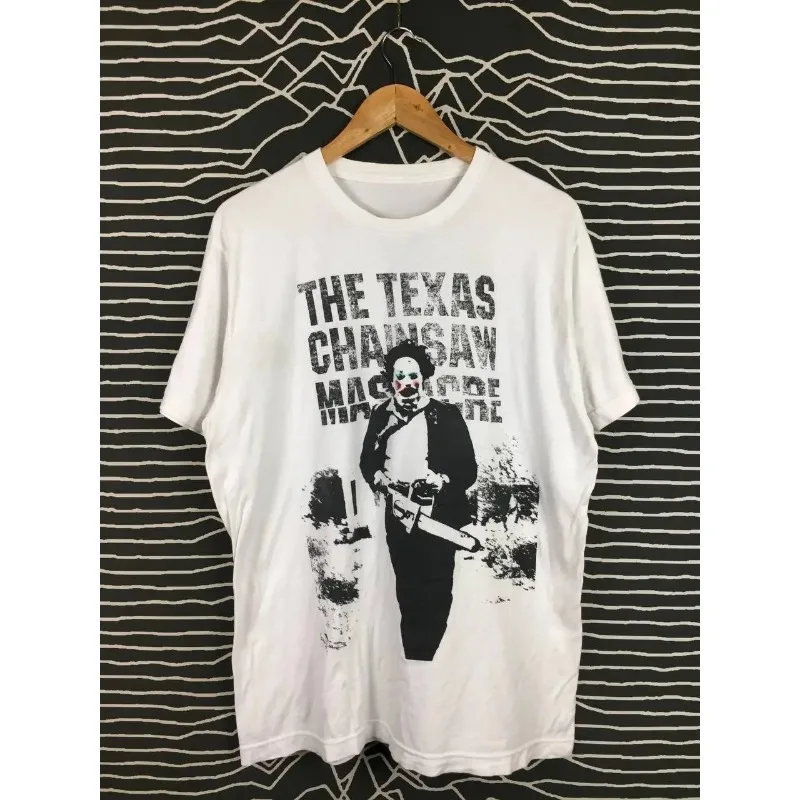Texas Chainsaw Killer Horror Movie T-shirt Men's T-shirt Summer New Casual Fashion Unisex T-shirt