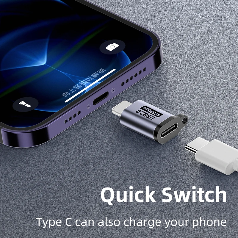 Type C Female to Mini USB/Type C Female to Micro USB/Micro USB Female to Type C/Micro USB Female to Mini USB Connector Adapter - view 5