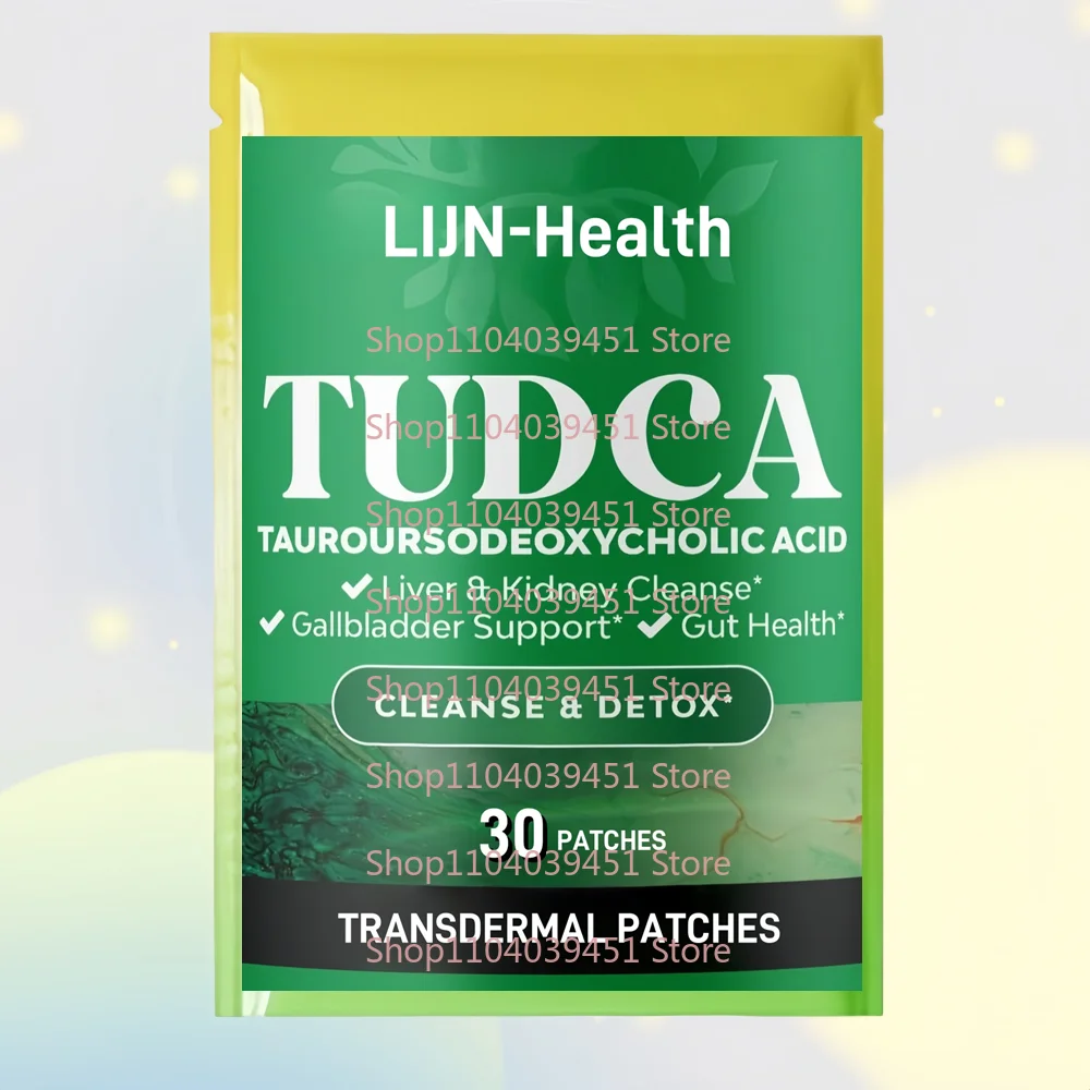 

30 Patches Tauroursodeoxycholic Acid Transdermal Patches for Gallbladder Kidney and Liver Support