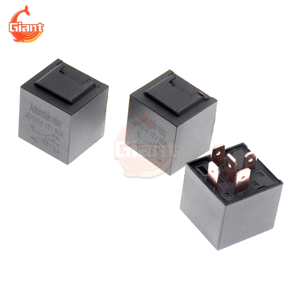 4 Pin 5 Pin 12V/24V Mini Waterproof Relay High-power Automotive Control Moudle AC/DC Car Relays DIY Multi-function Relay Moudle