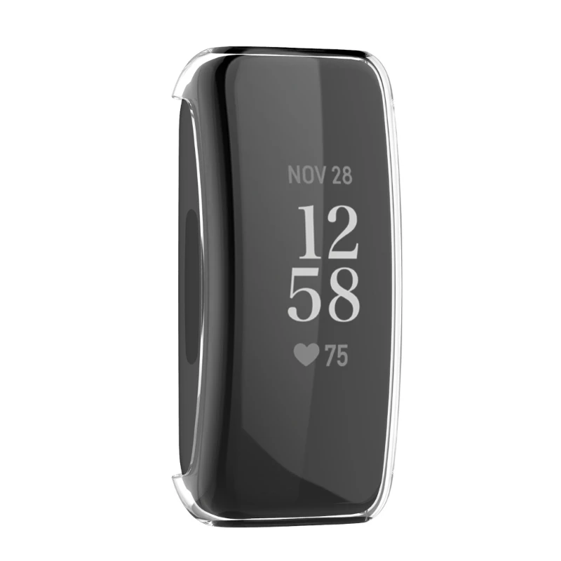 Screen Protector  for Fitbit inspire3 inspire 3 Watch Protective Cover With Tempered-Glass Film PC  Hard-Shell