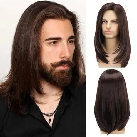 2026-new-mens-middle-part-medium-long-shoulder-length-heat-resistant-synthetic-wig-natural-look-daily-cosplay-black-dark-brown