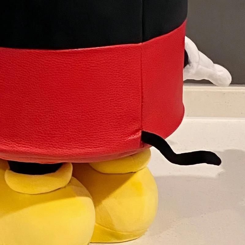 Disney Mickey Anime peryferyjny kosz na na przekąski koszyk piknikowy Kwaii do przechowywania ozdoba na biurko dekoracja pudełka prezent urodzinowy